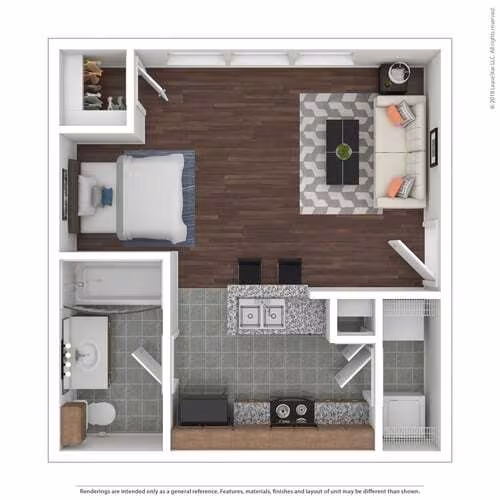E1 Renovated 1234 floor plan